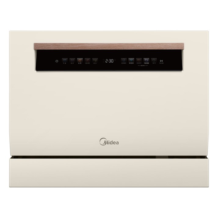 마이디어 카운터탑 앱연동 자동문열림 식기세척기 6인용, 아이보리, MDWTT0608(A)-KR, 방문설치