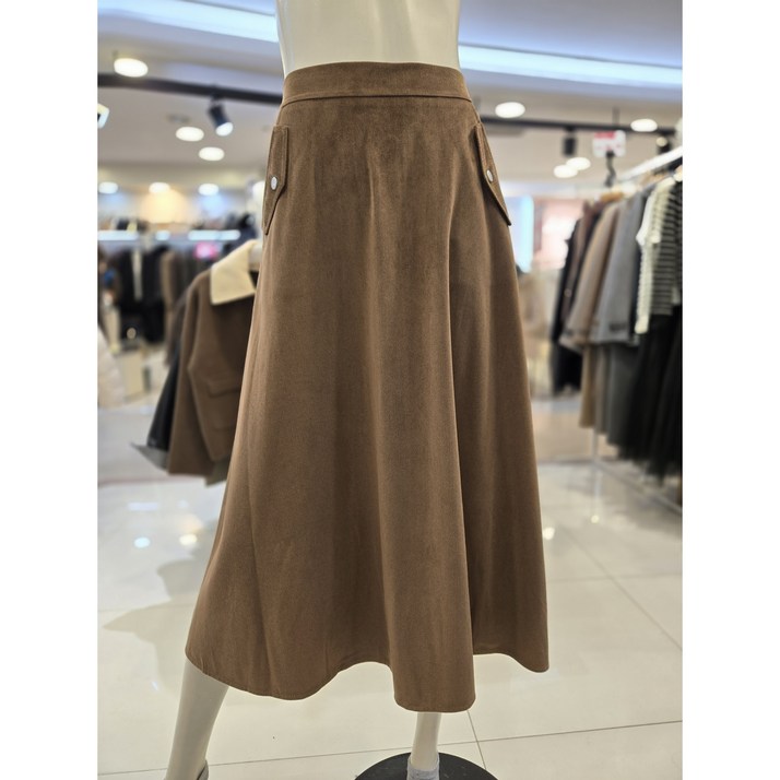 [무자크]골지 밴딩 스커트MN8WSK10