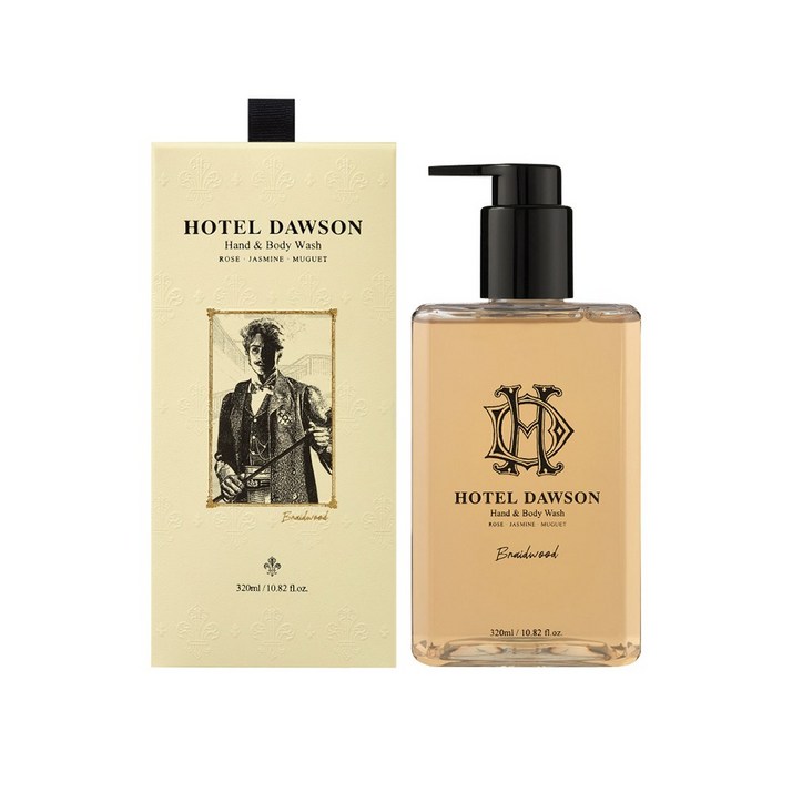 호텔도슨 핸드&바디워시 320ml (플로럴시트러스위스키), 1개, 320ml