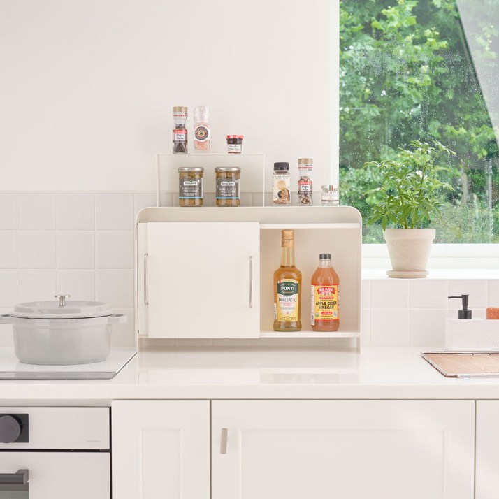 틈새 철제 수납장 멀티 다용도 수납함 슬라이딩 슬림 주방 양념통 화장품 영양제 정리함