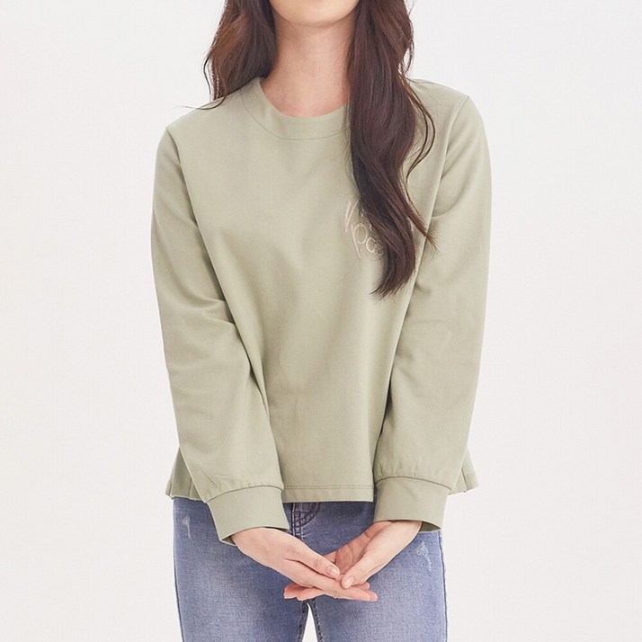 클라비스 셋업 편한 맨투맨형 티셔츠 CVLWB2306MT