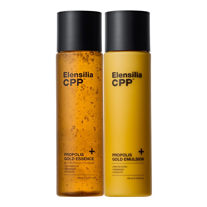 엘렌실라 CPP 프로폴리스골드 에센스1개+에멀전1개 기초세트, 1개