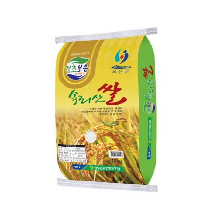 24년 햅쌀 보은농협 쌀 10kg 상등급 밥맛좋은 결초보은 속리산, 1개, 10kg