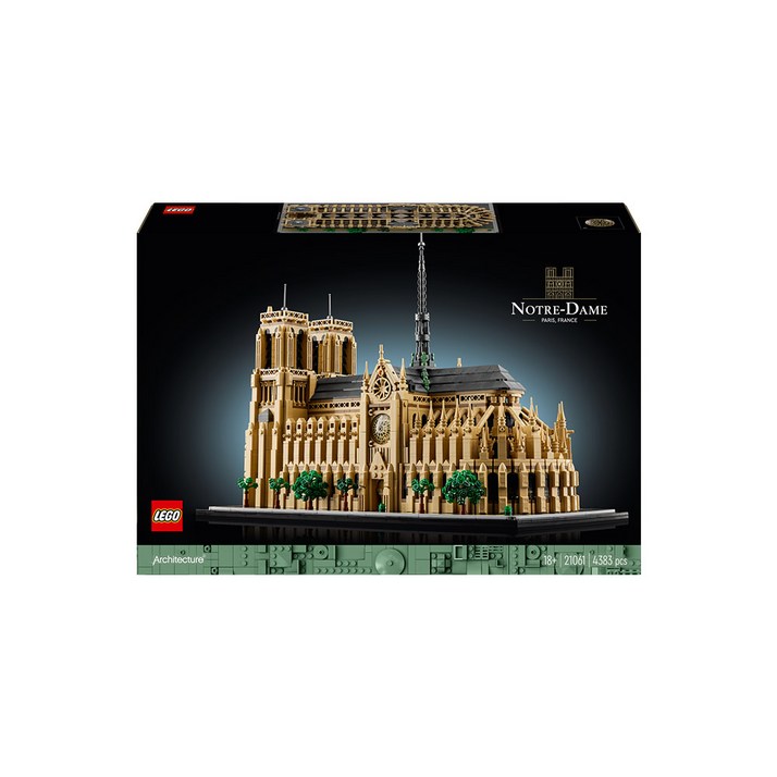 아키텍처 레고 파리 노트르담 21061