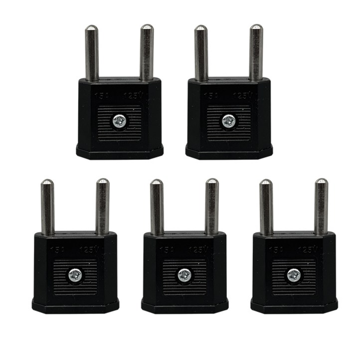 220V 돼지코 5개입 반대어댑터 KS인증 220V 돼지코 5개입 반대어댑터 KS인증