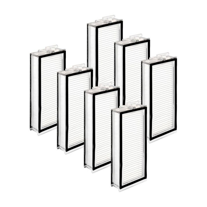 (7팩) Q5 Max+ 울트라 교체 HEPA 필터, Roborock Q5 Max+, Q5 Pro, Q5 Pro+, Q8 Max, Q8 Max+, Q7, Q7+, Q7 Max,
