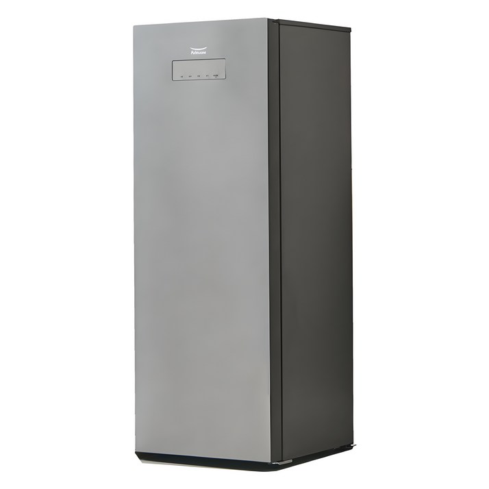 풀무원건강생활 120L 김치냉장고 + 김치통 세트 방문설치, 메탈그레이(김치냉장고), KS120DM1MY