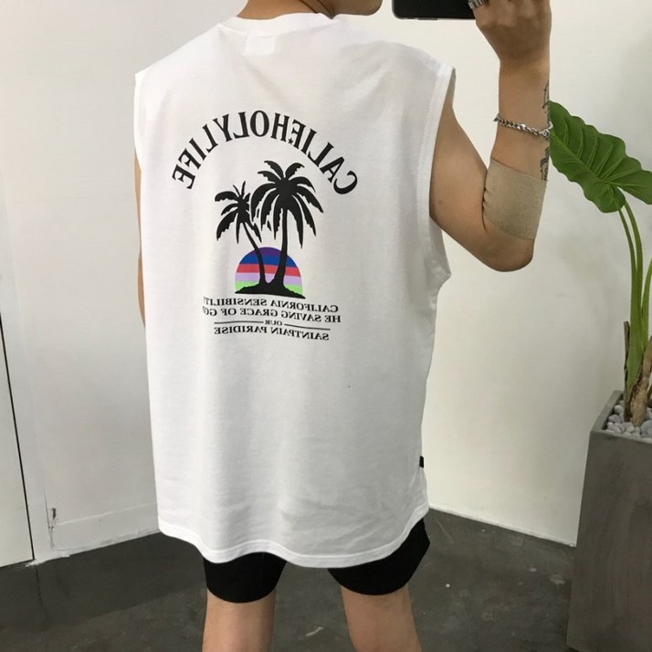 스트릿제이 CARLF 민소매 나시 스트릿제이 CARLF 민소매 나시