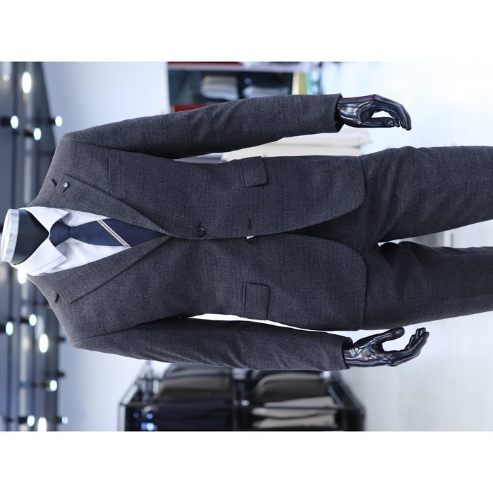 STCO FW 겨울 차콜 Easy Care 수트 정장 (슬림핏) SSJUD01SETM