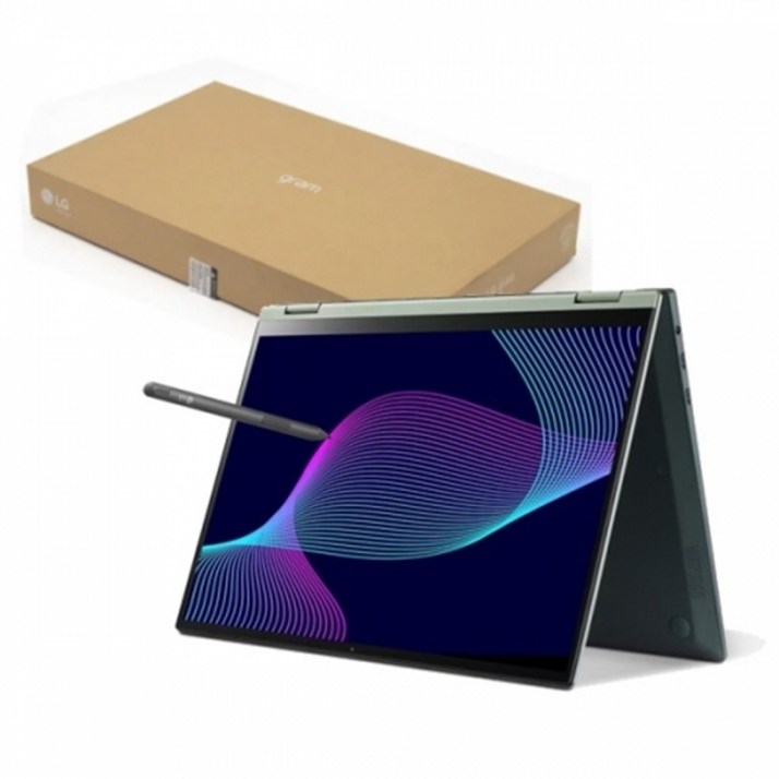 Q LG 그램 360 14T90R 14인치 터치 스크린 i71360P 16GB 512GB Win11 Pro