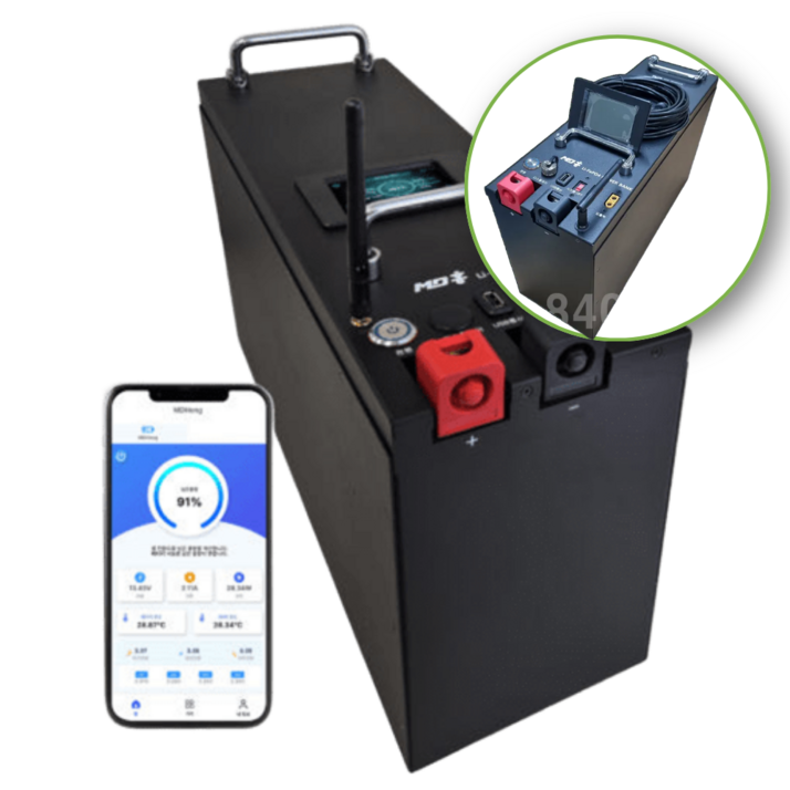 MD홍 파워뱅크 인산철 배터리 퀀텀파워 12V 300Ah 캠핑 차박 낚시 카라반