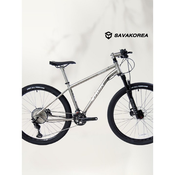 사바코리아 미니맘바 풀티탄 시마노 XT 24단 27.5인치 티타늄 mtb 자전거 사바코리아 미니맘바 풀티탄 시마노 XT 24단 27.5인치 티타늄 mtb 자전거