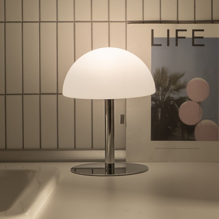 레톤 무드웨이 포터블 램프 무선 조명 단스탠드, 크롬