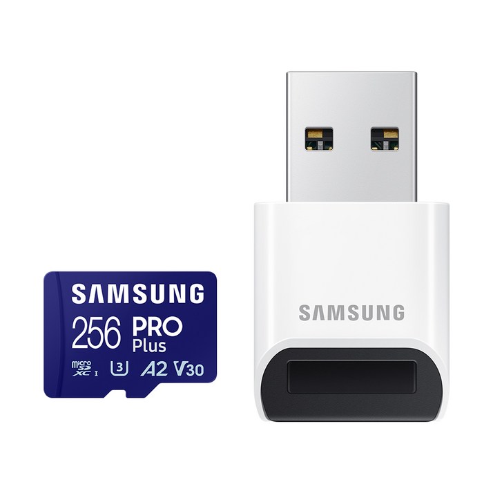 삼성전자 정품 마이크로 SD카드 PRO PLUS 256GB MBMD256SBWW 공식인증 R, 단품