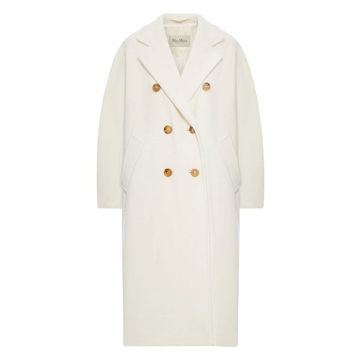 막스마라 마담 101801 더블 브레스티드 울 코트