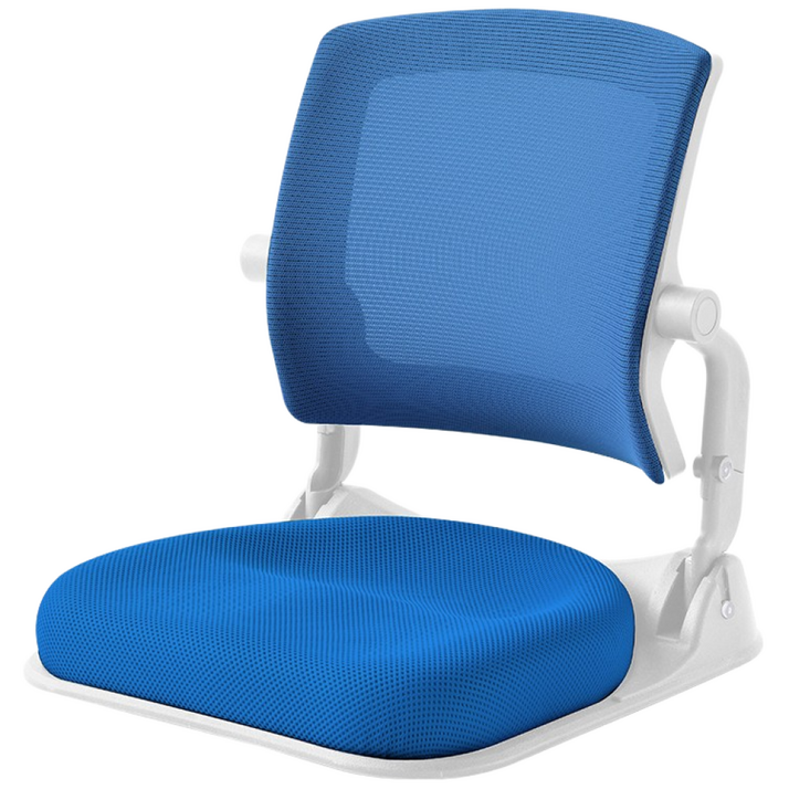 명작가구 VX201 바른자세 두꺼운방석 편안한 접이식 등받이 좌식의자, 1개