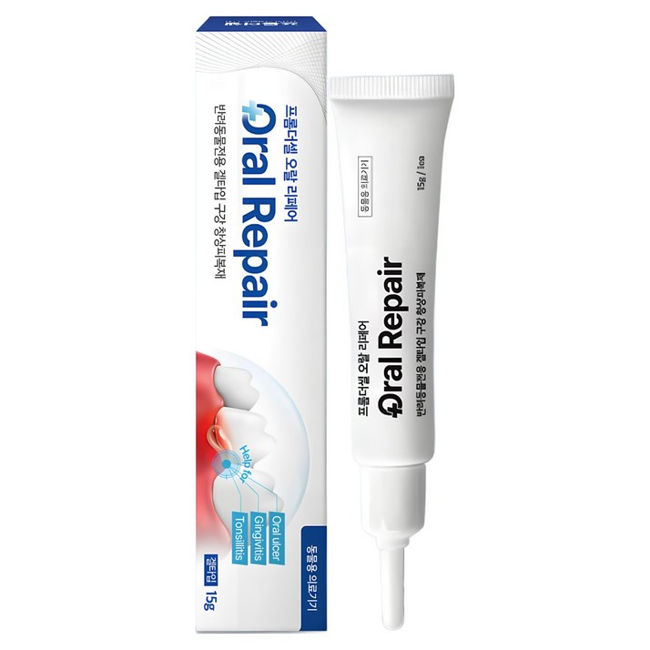 프롬더셀 오랄리페어 강아지 고양이 구내염 치주염 잇몸 염증완화 겔타입 구강 치료제