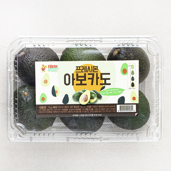 프레시몬 페루산 아보카도, 1kg, 1개 프레시몬 페루산 아보카도, 1kg, 1개