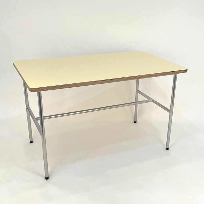 호마이카테이블 브린그라운 - H 호마이카 테이블 1200 x 700 HPL 자작합판테이블 미드센추리모던테이블