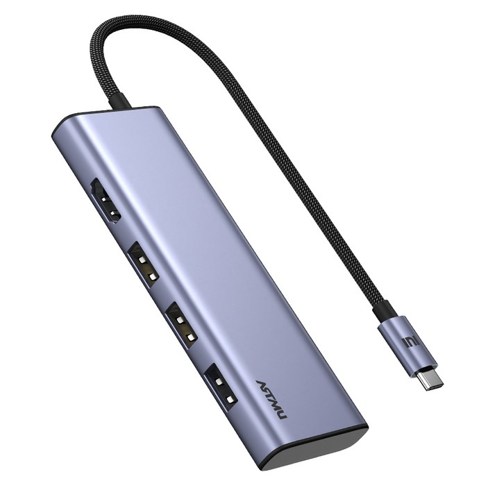 아트뮤 USB C타입 6in1 4K 60hz Gen2 10Gbps 멀티 허브 MH320
