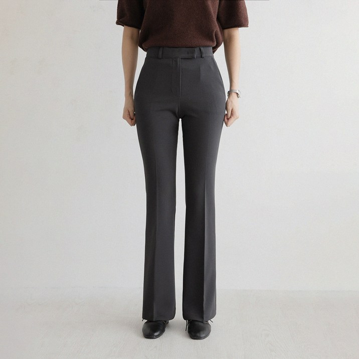 앤드스타일 여성용 숏/롱 맞춤슬랙스15 데일리 슬림핏 사방스판 부츠컷 슬랙스 264955