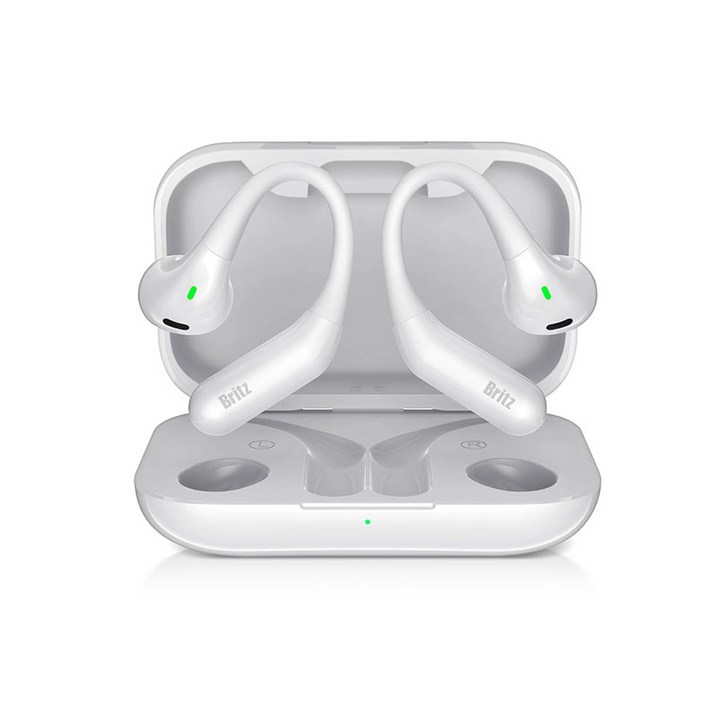브리츠 V5.4 오픈형 블루투스 이어폰, Fit5 Pro, White
