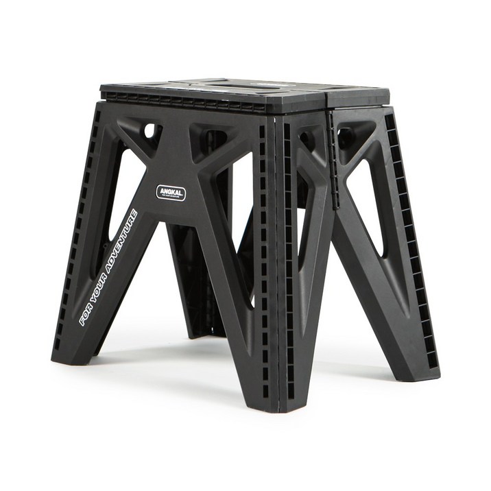 앙칼 캠핑 스툴 폴딩 의자 휴대용 초경량 접의식 의자, Black, 1개 7101456531