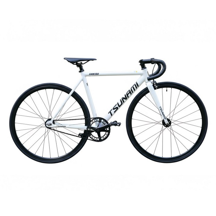 쓰나미 픽시 SNM100 앞뒤브레이크 기본장착 중학생 입문용 완차 7.5kg 국내조립출고