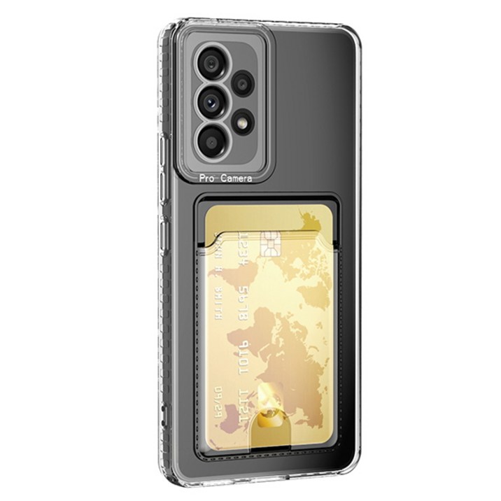 11 갤럭시A73 5G A736 카드슬롯 투명 젤리 핸드폰 케이스