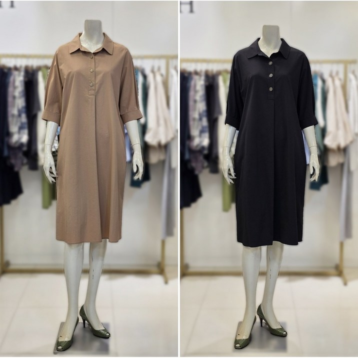 안지크 카라 정장 원피스 AJ2OP5110