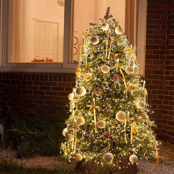 크리스마스 트리 장식 오너먼트, 장식세트(250용_황실), 1개