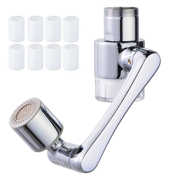 <1년 보증> 아리톡  3세대 필터형 워터탭  세면대 수도꼭지 1080도 회전 아기수전 아이 손씻기 양치 워터탭