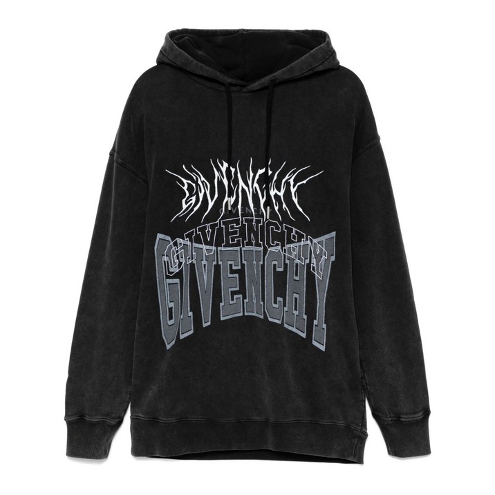 지방시 자수 후디