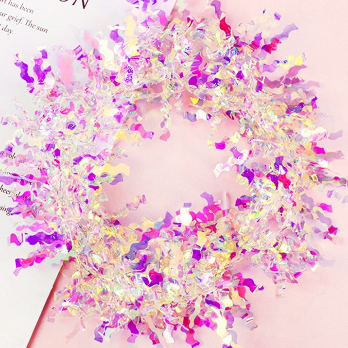 SANS 홀로그램 반짝이 파티 모루