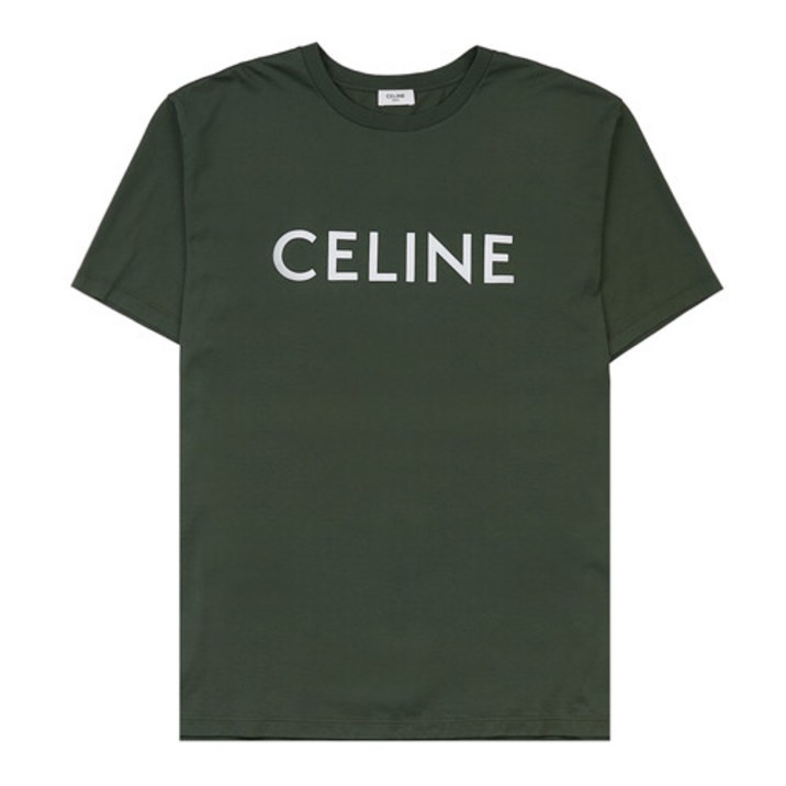 셀린느 라벨루쏘 셀린느 2X681671Q 02KF 로고 프린트 티셔츠