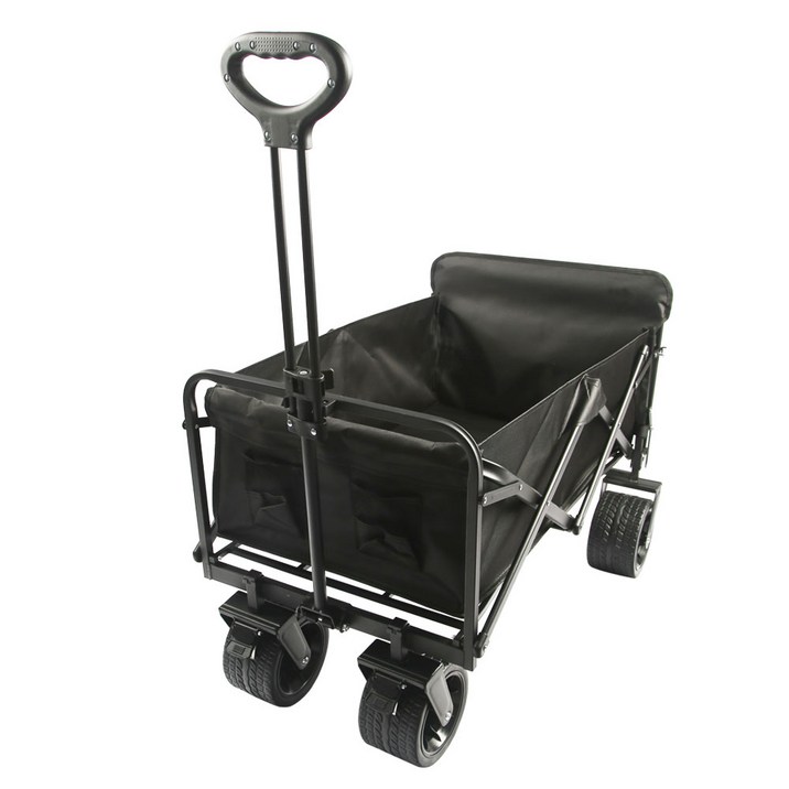유니즈 캠핑웨건 광폭바퀴형 UN-FW02 접이식 손수레 트롤리 카트