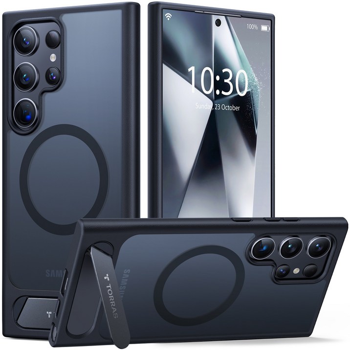 토라스 18N 초강력 마그네틱 맥세이프 간편 스탠드 휴대폰 케이스 Ostand L1 마그네틱