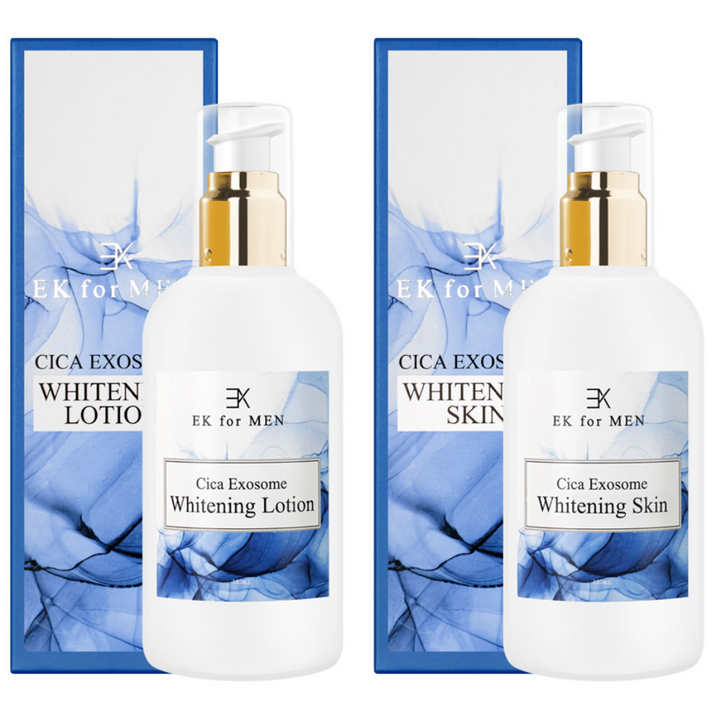 이케이포맨 시카엑소좀 화이트닝 2종세트 남성 스킨 로션 신제품 미백 기미 잡티 피부톤 개선 진정 보습 프리미엄 기능성 천연제품, 1개