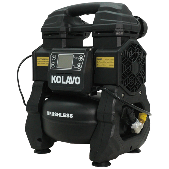 콜라보 콤프레샤 2마력 5리터 DC882 소형 저소음 무오일 알루미늄탱크, 1개