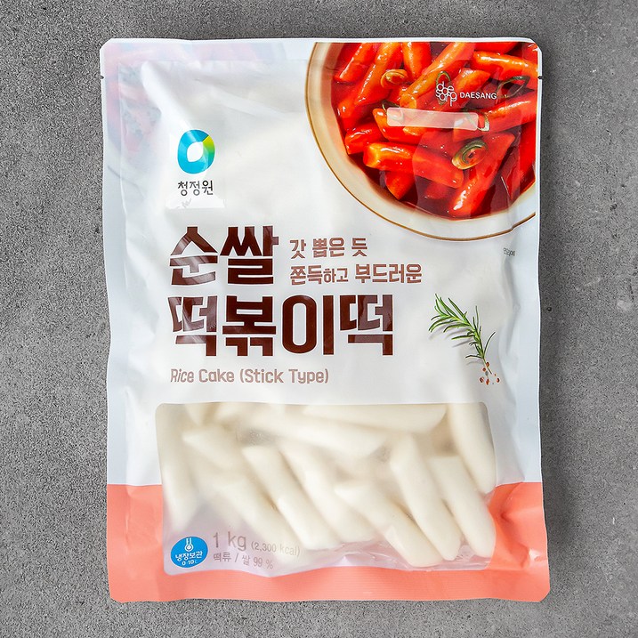 청정원 순쌀 떡볶이떡 20230601