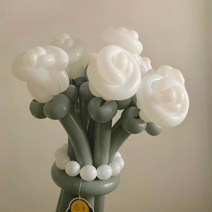 꽃풍선만들기 DIY 프리미엄 요술풍선 장미 꽃다발 만들기 by 파티아일랜드