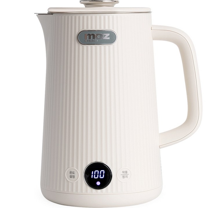 모즈스웨덴 온도조절 보온 전기포트 아이보리, MC1700