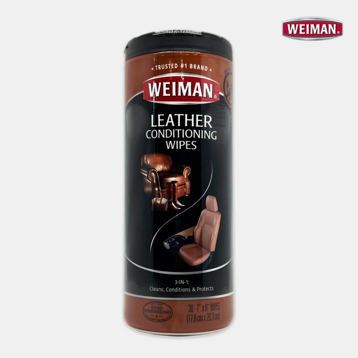 와이만 가죽 클리너 티슈, 1개