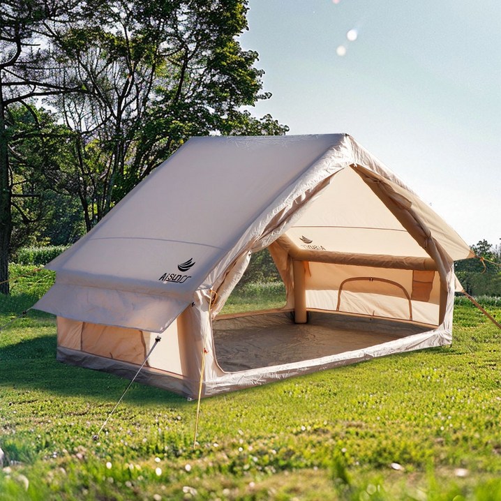 아이순스 에어텐트 캠핑텐트 원터치 텐트 공기주입식 가족 캠핑 텐트 거실형