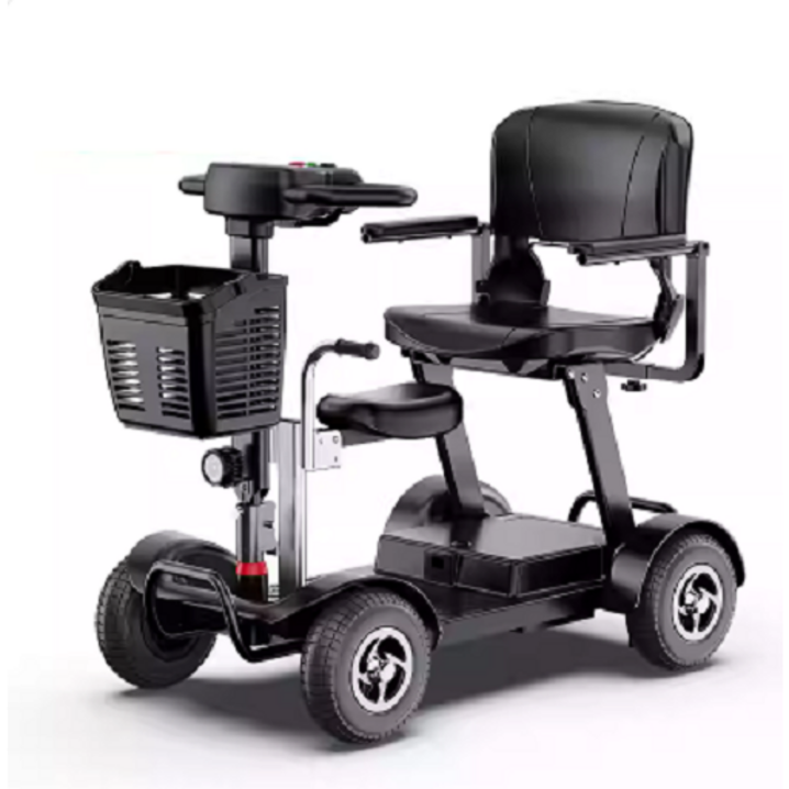 아트테크 전동스쿠터 장애인 노인 어르신 시니어 노약자 추석 효도 부모님 선물 스마트카드키 접이식 4륜 배터리분리충전 전기스쿠터
