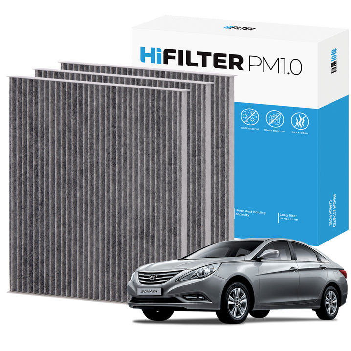 21 하이필터 PM 0.3 활성탄 자동차 에어컨 필터 현대