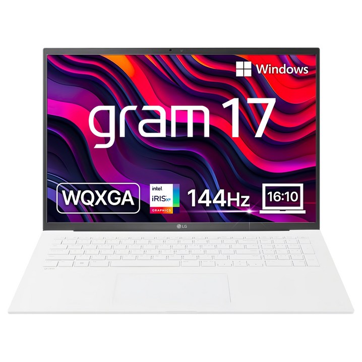 LG전자 2024 그램 17 코어i5 인텔 13세대, 스노우화이트, 256GB, 16GB, WIN11 Home, 17Z90RGA5VK