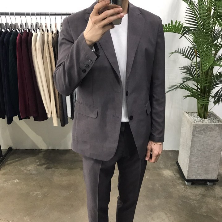 5color 스탠다드핏 여름 린넨 셋업 자켓