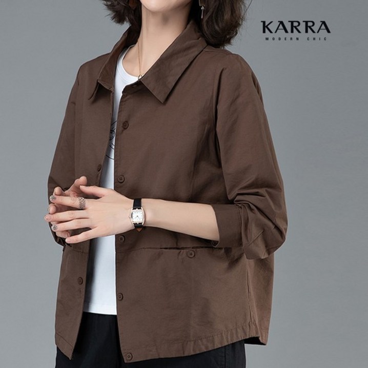 카라 KARRA 77까지 랜드포켓자켓 A3F0461 카라 KARRA 77까지 랜드포켓자켓 A3F0461