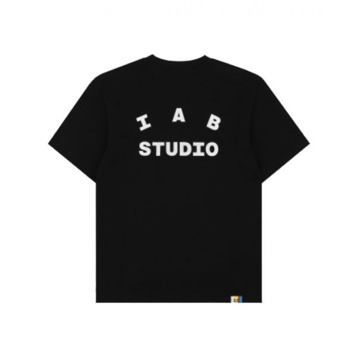 정품 보증 IAB Studio 10th Anniversary TShirt Black 아이앱 스튜디오 10주년 티셔츠 블랙